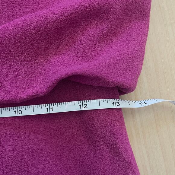 *NWT Dress The Population Alondra Blouson Tank Pencil Skirt Midi Dress Pink S - Picture 8 of 9